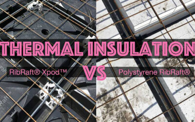 R-Values RibRaft XPod vs polystyrene RibRaft